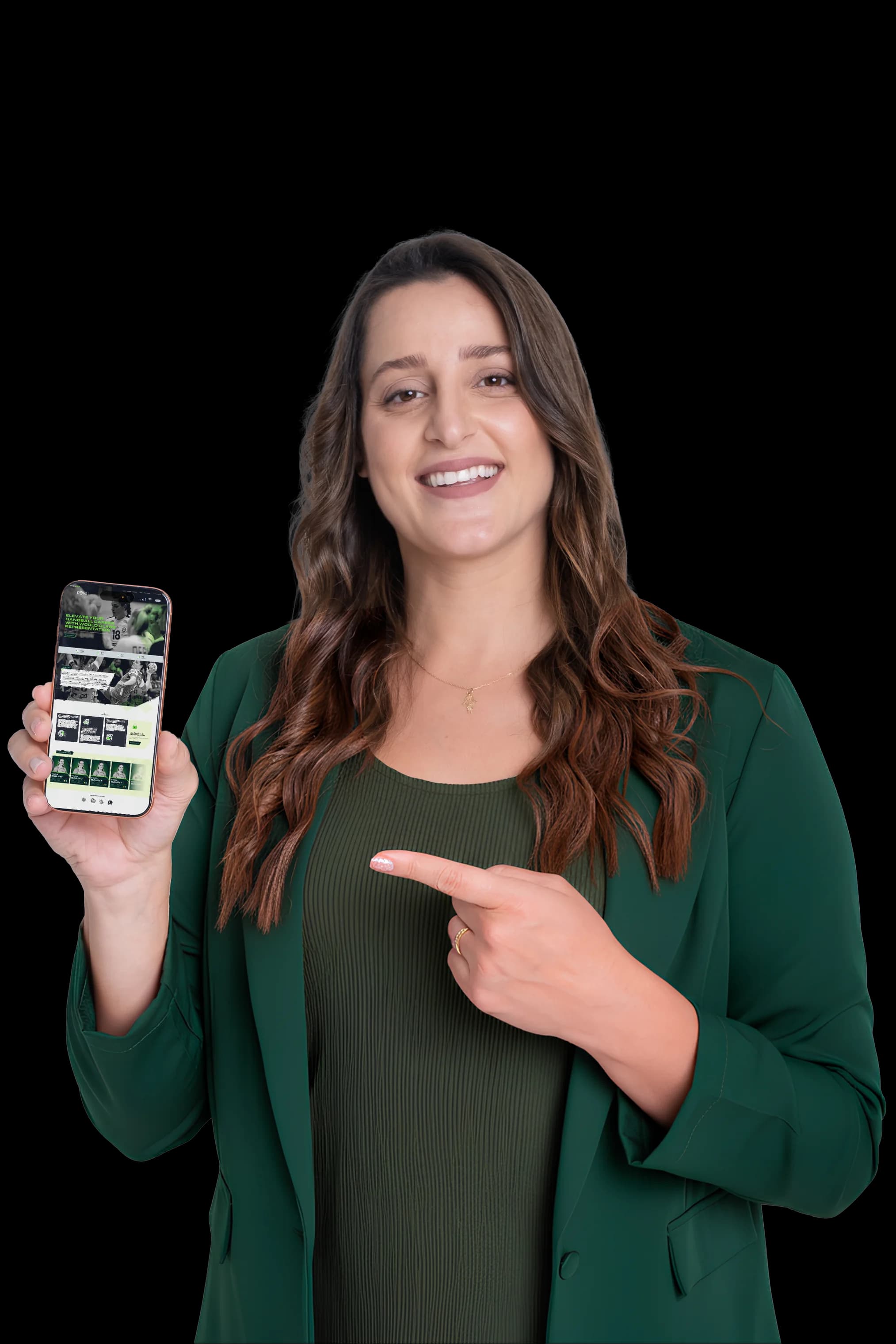 Person with phone